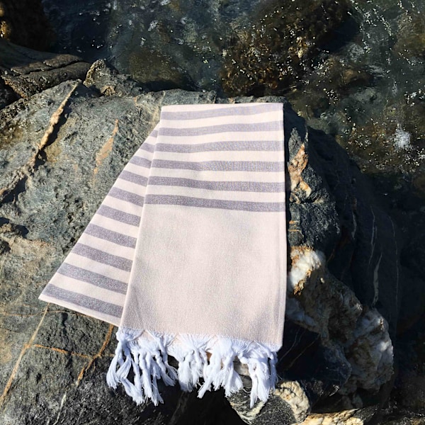 Fouta (rantapyyhe) Serenade - ruskea