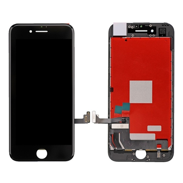 iPhone SE 2022 / SE 2020 -näyttö LCD-näytöllä - musta (elinikäinen takuu)