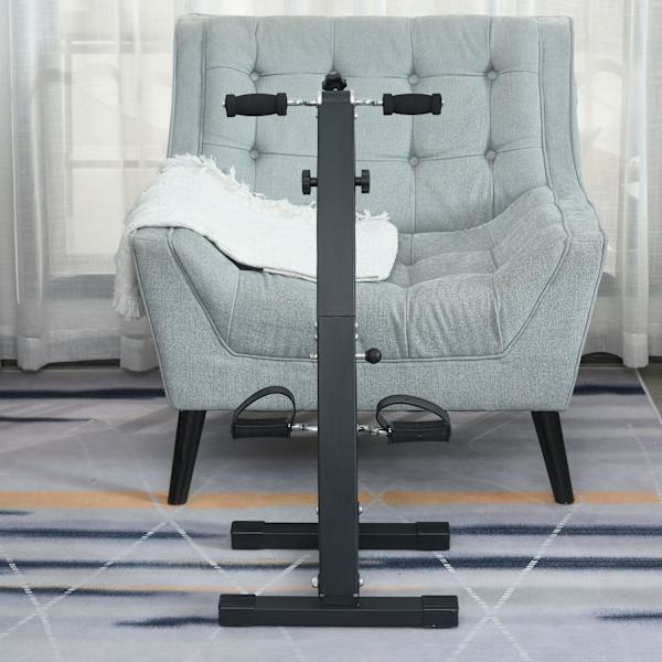 Motionscykel Motionstræner Pedaltræner Til Seniorer, Stål, Sort, 41X50X96Cm