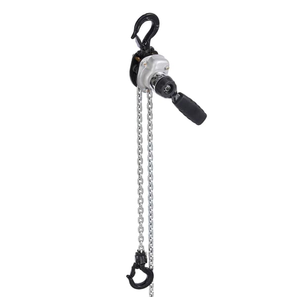 Kättingtelfer 0,5 ton, 3 m G80-kedja, dubbel spärrhake