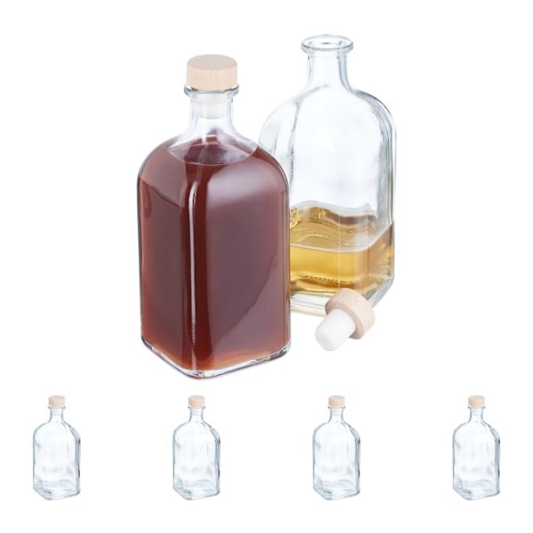 Täyttöpullot 6 kpl 500 ml
