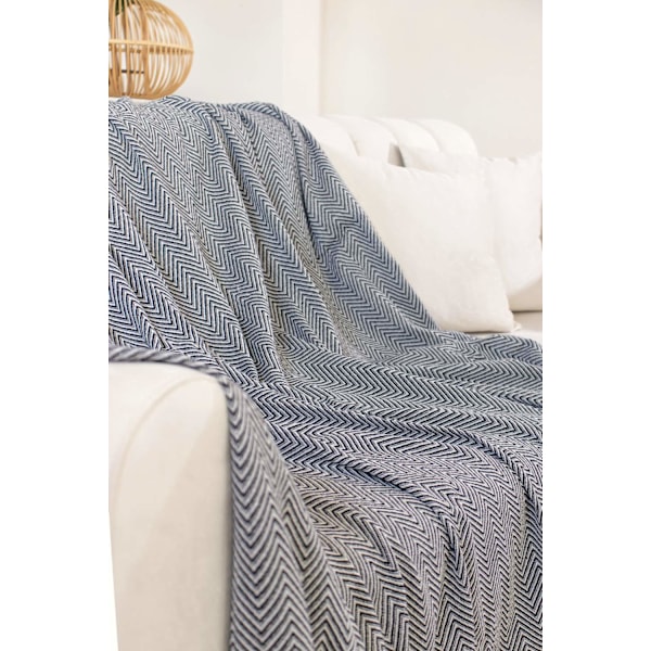 Sofföverdrag Woven Cozy - Svart