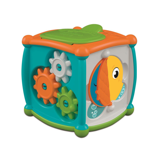 Clem. Peckaboo Activity Cube