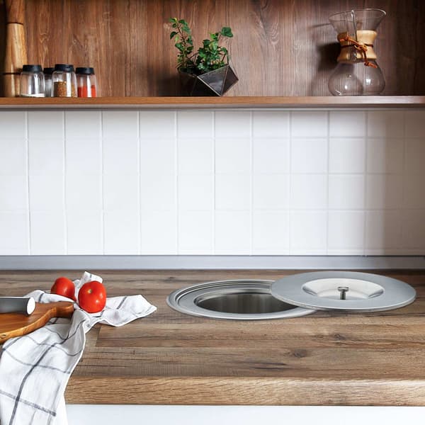 Rostfritt stålkärl 8L