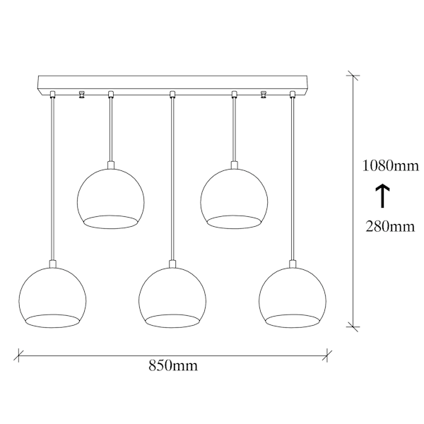 Lysekrone Sivani - MR - 1000