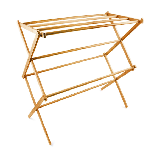 Tørrestativ bambus foldbar