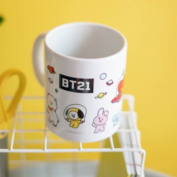 BT21 Characters krus, 330 ml kapacitet, keramisk materiale
