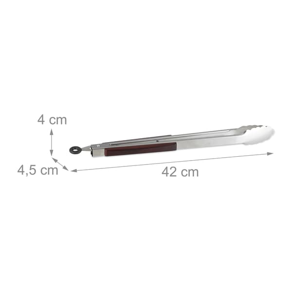 Keittiötanko ruostumatonta terästä 38 cm