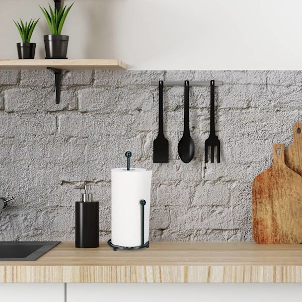 Hushållspappershållare retrodesign grön