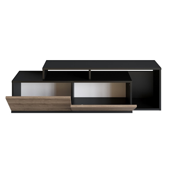 TV Stand Nexera - Sort, Valnød