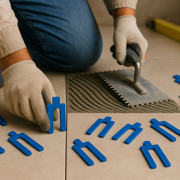 Plastikafstandsklodser, 288 stk. – Vinduesinstallation