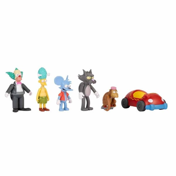 Simpsons 7 cm Figuurit Pakkauksessa 6 keräilylelua
