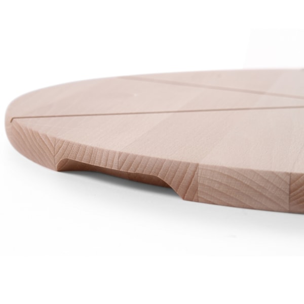 Pizzaskärbräda i trä 40 cm - Hendi 505564