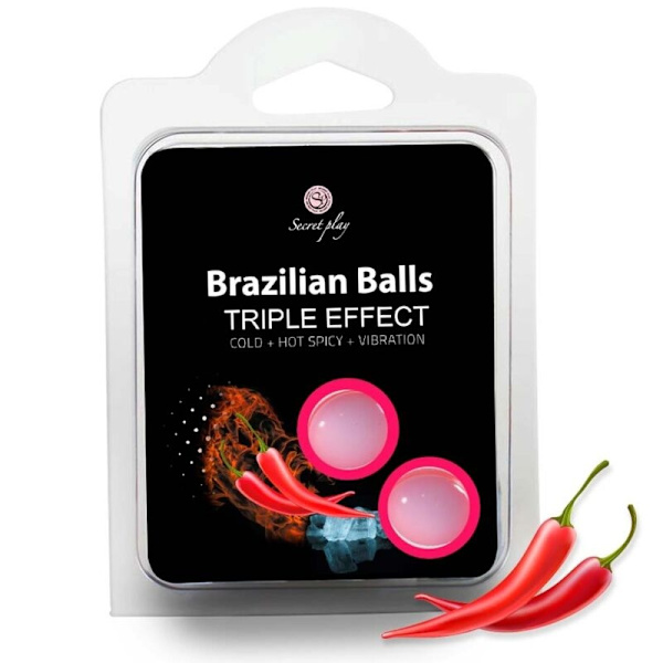 Secretplay - Aseta 2 brasilialaista palloa kolmoistehoste