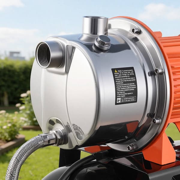 Lavvandspumpe 1,6 HK, 230V, 19 L tank