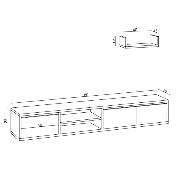 TV-enhet Alcor