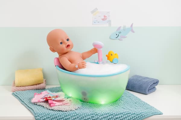 Babydocka Emma 43 cm med matnings- och bajsfunktion
