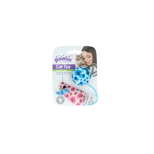 Pawise Cat Toy - Möss &amp; Boll