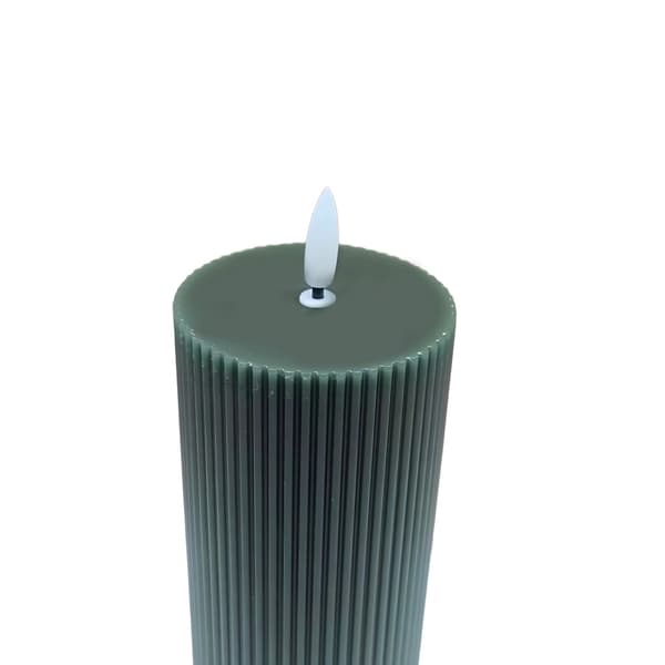 LED-kynttiläsetti 4 kpl, 18 cm, aitoa vahaa, liekitön
