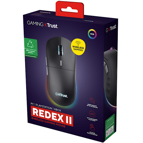 GXT 926 Redex II trådløs letvægts gamingmus