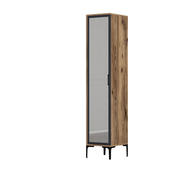 Garderobe Kumsal R - Valnød, antracit