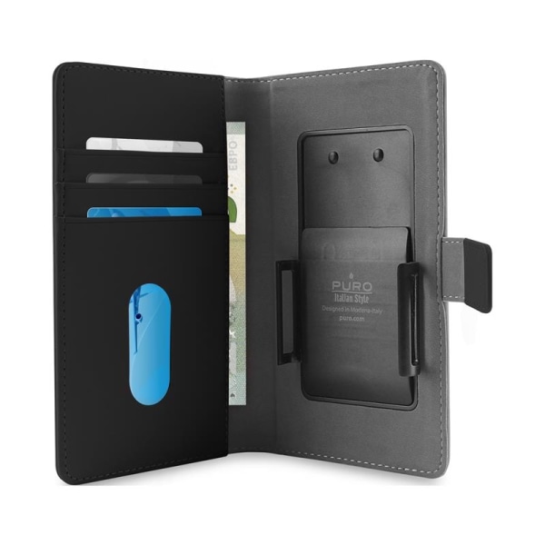 PURO Smart Wallet - Universalfodral med hållare för fotograferin