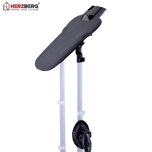 Herzberg HG-8058: Avanceret beklædningsdamper med strygestation