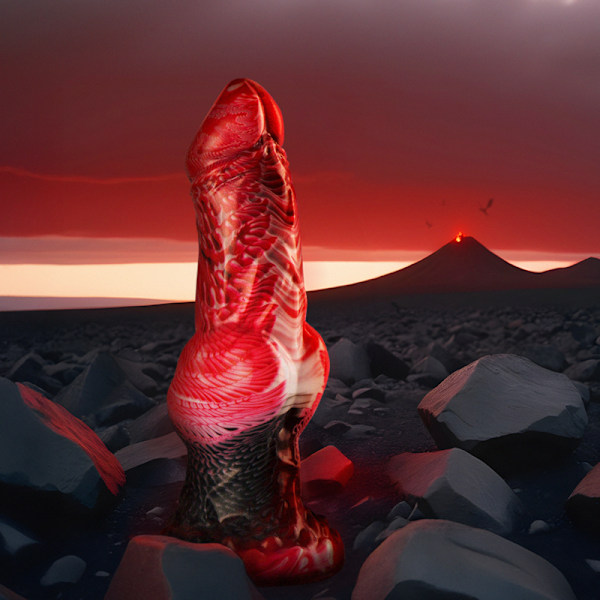 Epic - Helios Dildo kiveksillä lämpöä ja ekstaasia