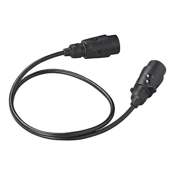 Jatkokaapeli 1M 2x 7-napaisella PVC-pistokkeella