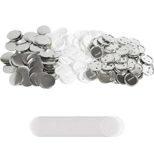 58 mm bakre knappdelar, 500 set, metallskydd