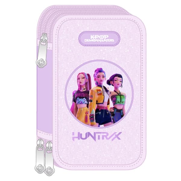 Demon Hunters Kpop Ikoniska trippelpennfodral 37 delar