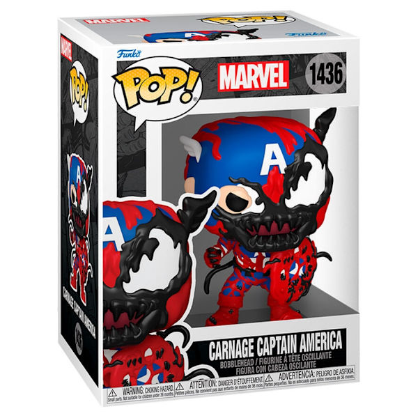 Marvel Carnage Actionfigur, 6-tums, samlarleksak