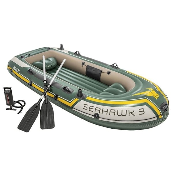 Seahawk ponttoni, 3 hengen pumppu + 2 airoa Intex 68380