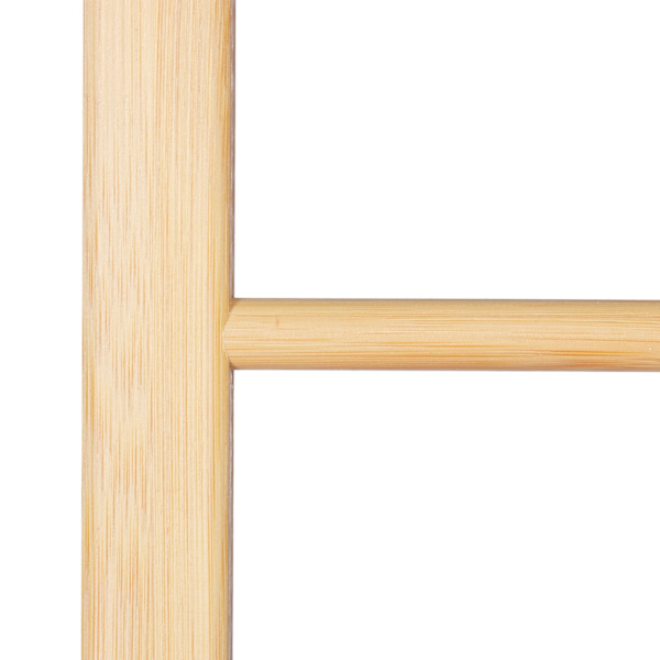 Håndklædestige bambus foldbar