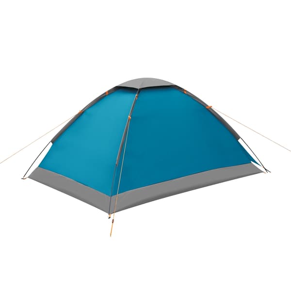 Campingtelt, Grå/Lysegrå, 2-personers