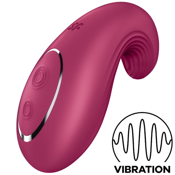 Satisfyer - Dipping Delight Lay-On Vibrator punainen