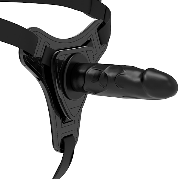 Fetish Submissive valjaat - Realistic Black Silicone 15 cm