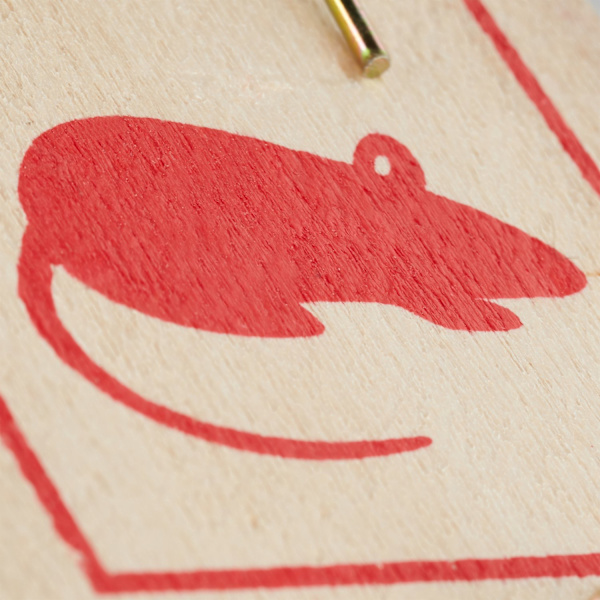 Mousetrap Trä Uppsättning om 40