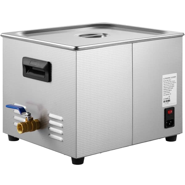 Ultralydsrenser 15L, digital varmetimer, 40kHz