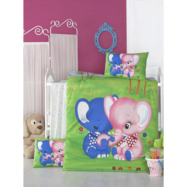 Ranforce Vauvan peittopäällinen Elephant