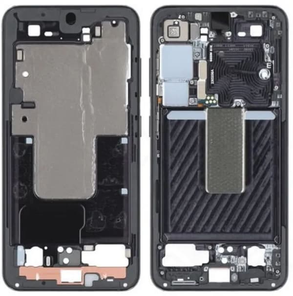 Samsung Galaxy S23 LCD-ram - svart