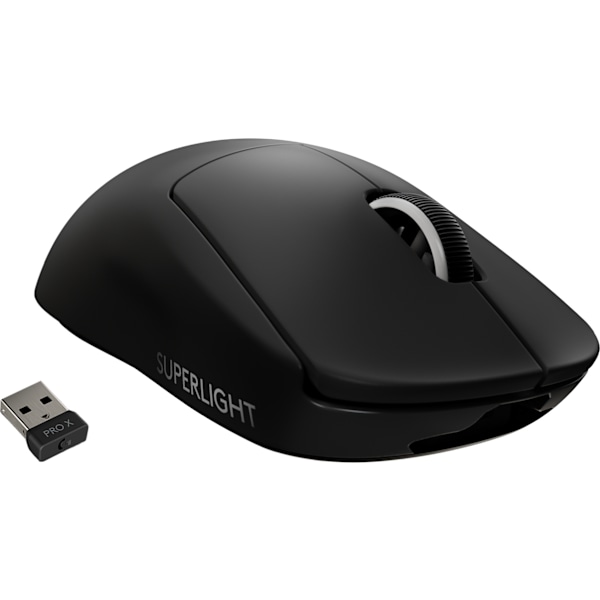 Logitech Pro X Superlight - spelmus, svart