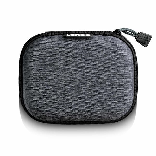 MP3-afspilleretui med indbygget powerbank, grå