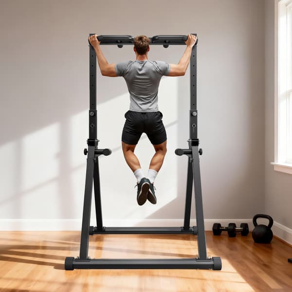 Fristående pull-up-stång, 150 kg, justerbar höjd