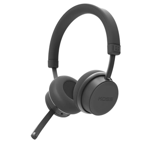 KOSS Headset CS340iBT Qz Over-Ear Mic Remote Svart