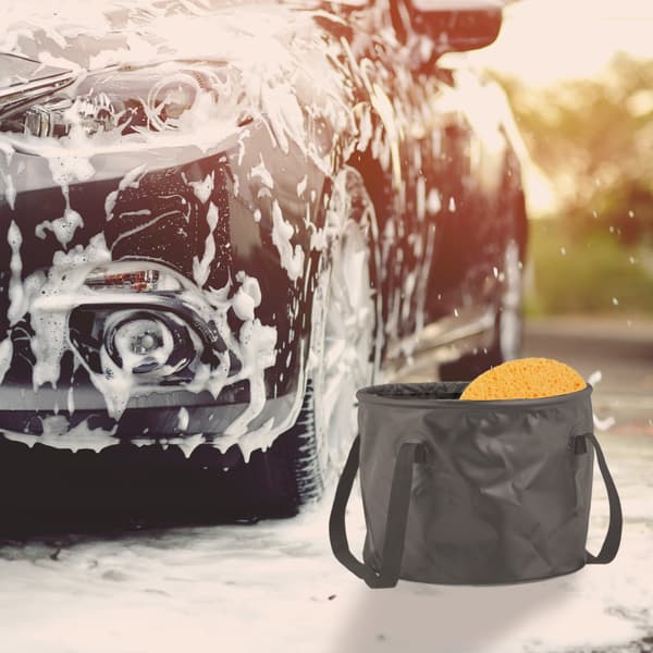 Sammenklappelig spand til camping 15 liter