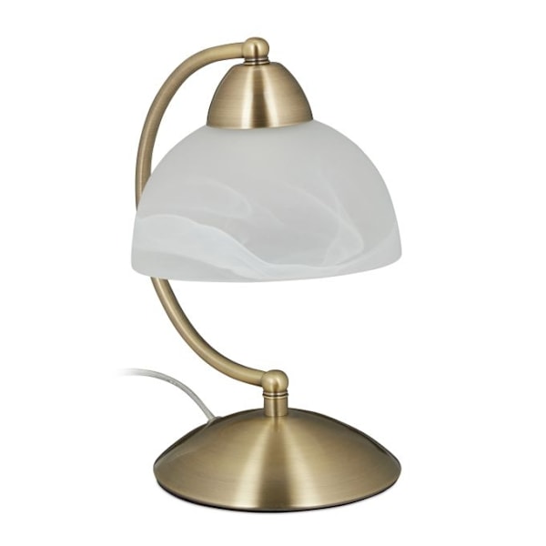 Bordlampe berøringsfunktion glasskærm
