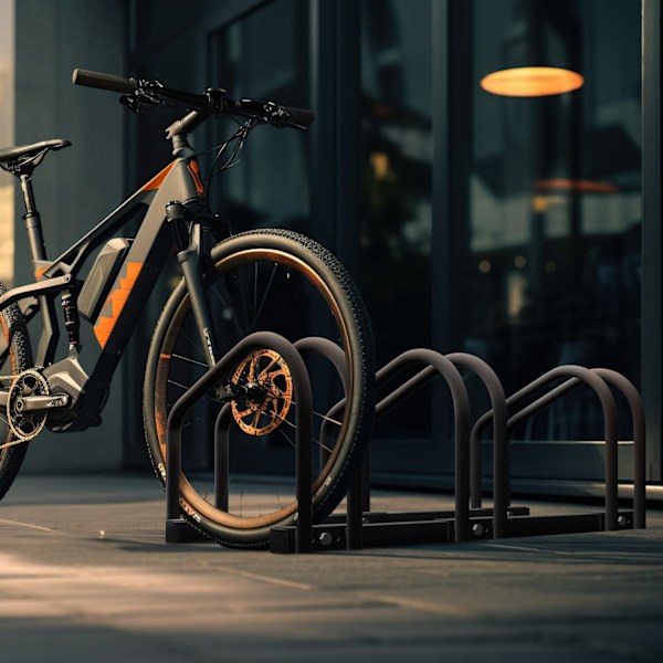 Cykelstativ til 3 cykler
