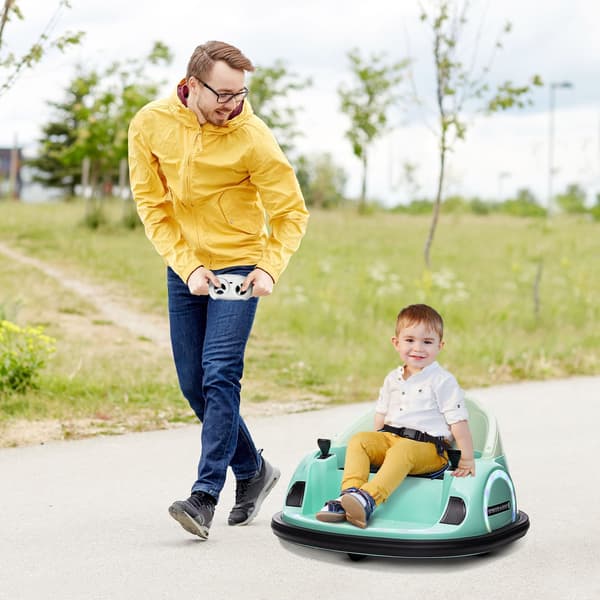 Elkofanger til børn, 360° spin, 2 km/t, grøn