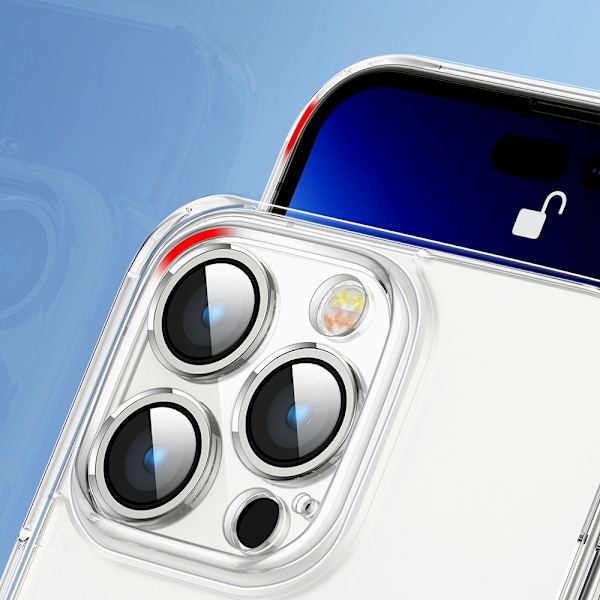 Fodral för iPhone 14 Plus slitstarkt skal med transparent 14D